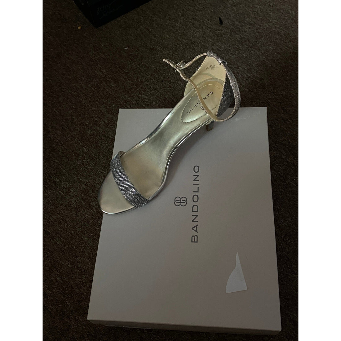 Bandolino Madia Gold-Tone Glam Sandals Women's Size 9M