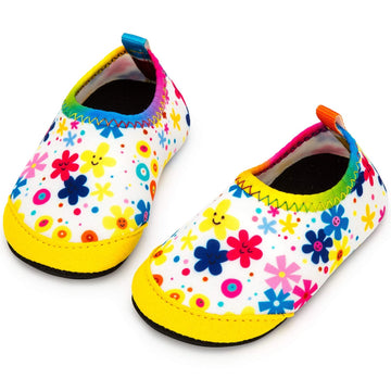 Baby Girl Water Shoes - Size1 Non Skid Quick Dry Baby Girl Aqua Shoes