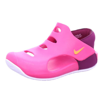 Nike Sunray Protect Girls' Sandals – Size 3 Little Kid – Pink/Purple