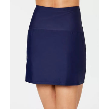 ISLAND ESCAPE Women's La Palma High-Waist Tummy Control Swim Skirt Size 8
