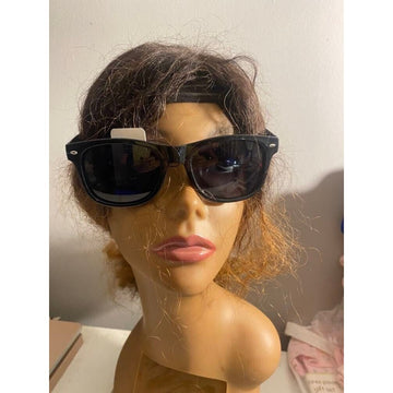 Women's Square Sunglasses Black UV400 Protection Polarized #48