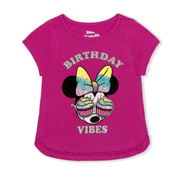 Minnie Mouse Girl's Birthday Shirt Size 2T Pink