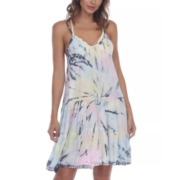 RAVIYA Tie-Dye Cover-up Size M Short Swim Dress