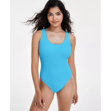 COTTON ON Women's Low-Back Green One Piece Swimsuit - Size Small