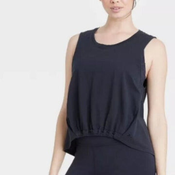 Women's Tank Top - XS Cinched Hem Tank Top for Women - Stylish and Comfortable