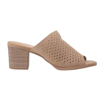 Dirty Laundry Take All Dress Slide Sandals Camel Rust Size 7.5M