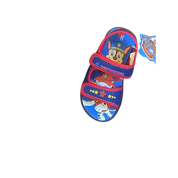 Paw Patrol Toddler Boys Open Toe Sandals Size 8 – Blue Red Chase & Marshall