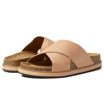 Free People Sidelines Footbed Sandals Natural EU 41 US Women's 11 M
