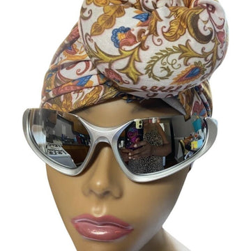 Silver Bottom Framed Sports Sunglasses #90