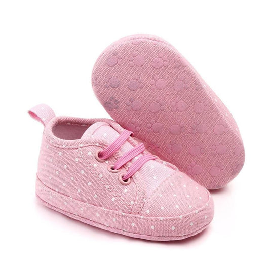 Baby Girl Pink Tennis Shoes, Baby Girl Soft Bottom Shoes