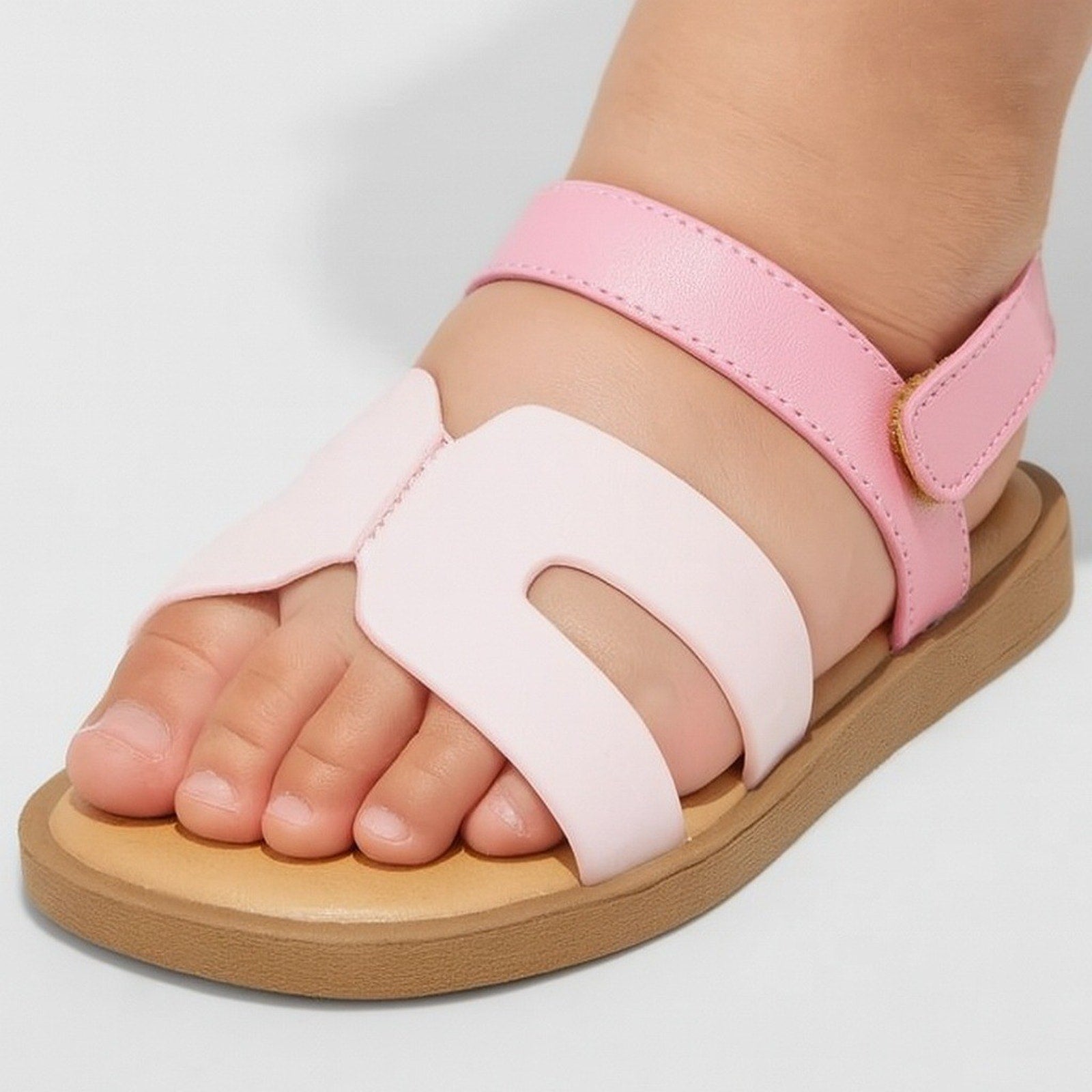 Art Class Girl's Pink Auden Summer Sandals - Size 1
