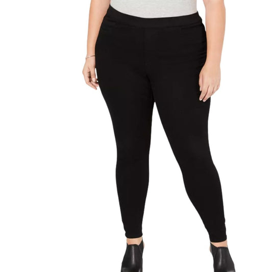 Women Black Plus Size Jeans, Women Pull On Jeans 