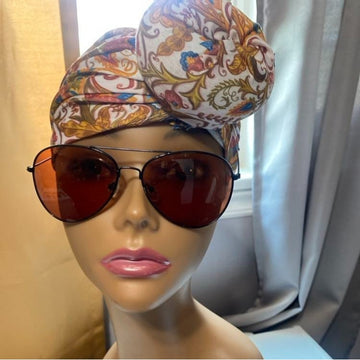 Brown Aviator Sunglasses with the Black Wire Rim #16 - Aviator Sunglasses Brown
