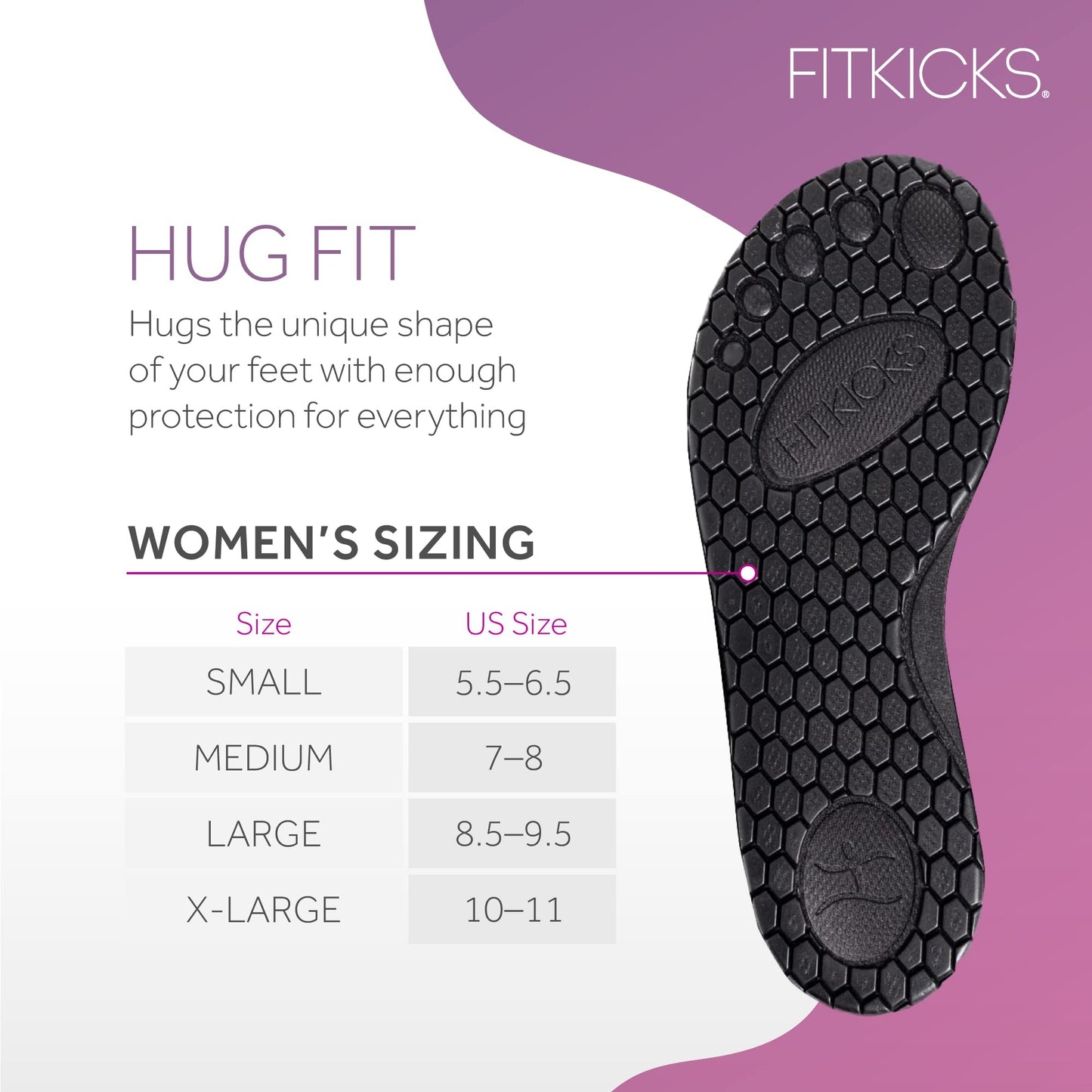 Fitkicks Women Active Footwear, Women's Size Small Black and White Water Shoes