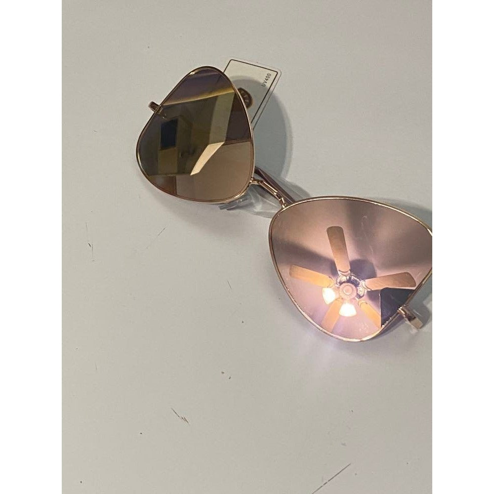 Women's Mirror Butterfly Sunglasses #75