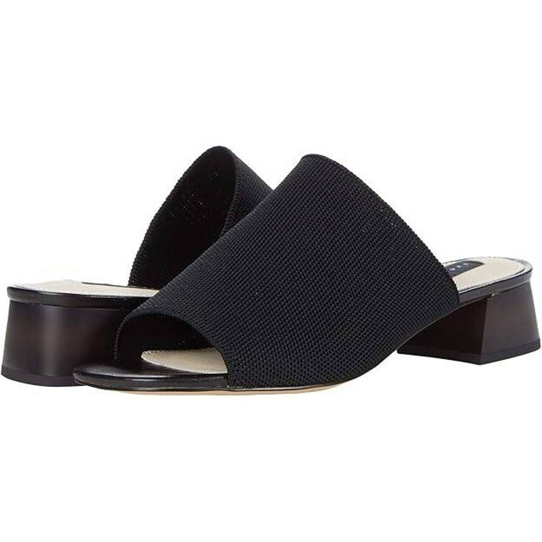 Sanctuary Women's Rumble Leather Slip-On Sandals Size 11 Black
