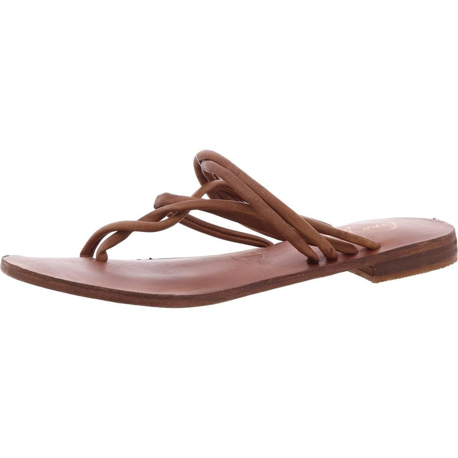 Free People Kayla Strappy Sandals Luggage Brown EU 41 US 11 M