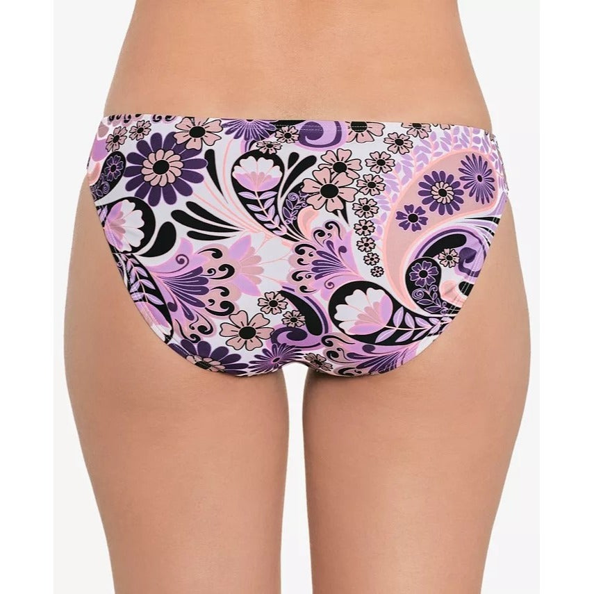 SALT + COVE Juniors' Printed Hipster Bikini Bottoms Size M