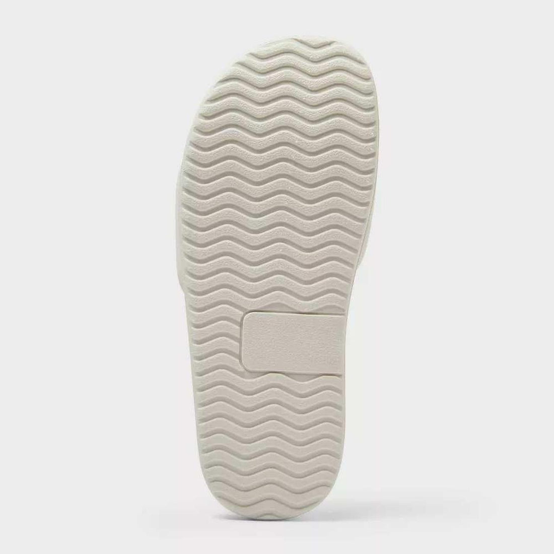 Women’s All In Motion Makenna Slip-On Slides Cream Size 10