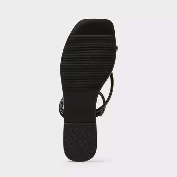 Women's Ainsley Slide Sandals by A New Day Black Size 8 |New With Tags