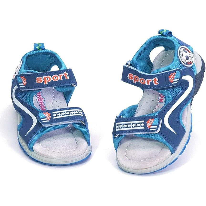 Toddler Boy Sports Sandals, Quality Size 7 Light Blue Kids Sports Sandals