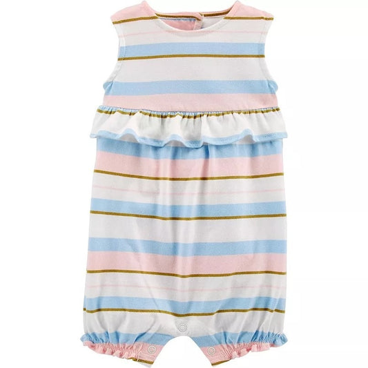 Baby Girl Striped Romper by Carter's 