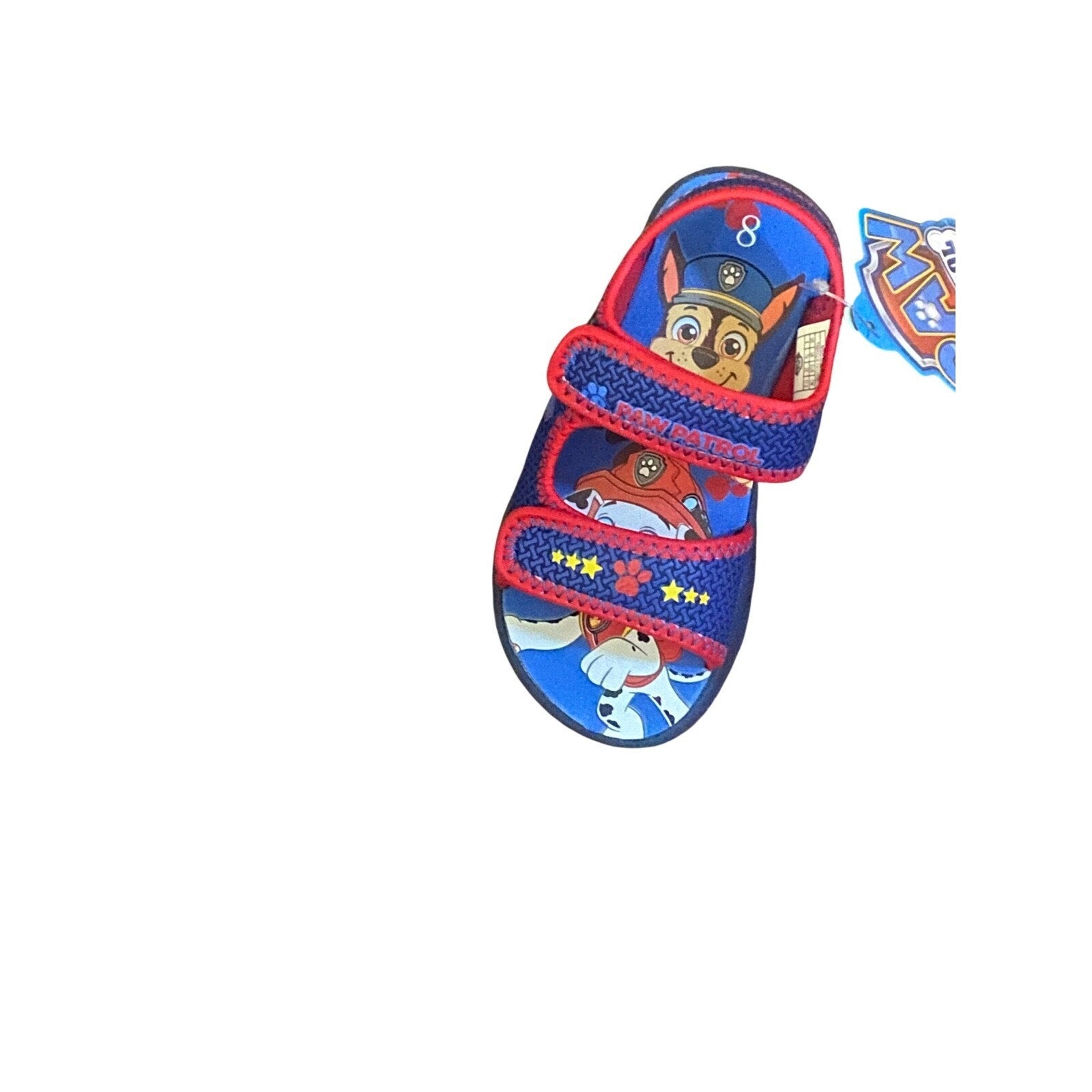 Paw Patrol Toddler Boys Open Toe Sandals Size 8 – Blue Red Chase & Marshall