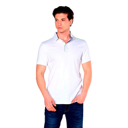 Men White Polo Shirt 