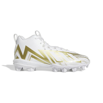Adidas Men's Freak Spark Football Cleats White/Gold, 9 - Football at Academy Sports
