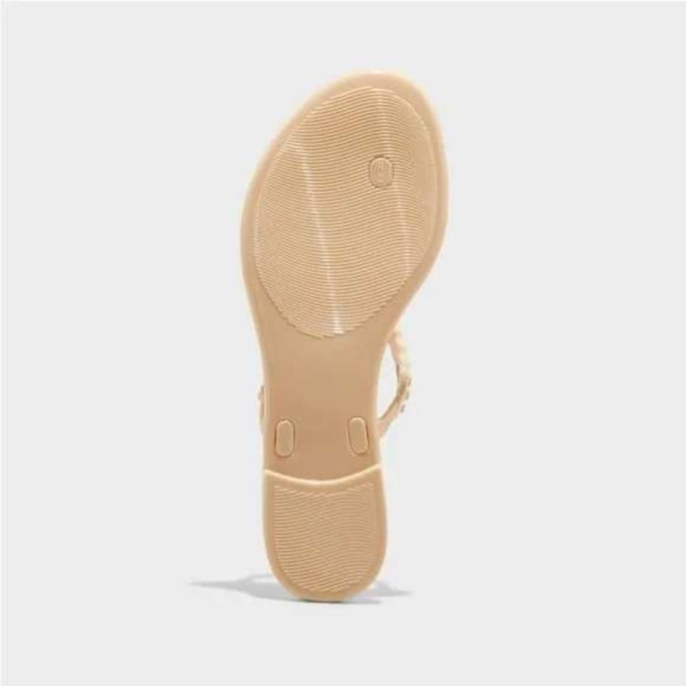 Women's‎ Luella Rhinestone Jelly Sandals Tan Size 10