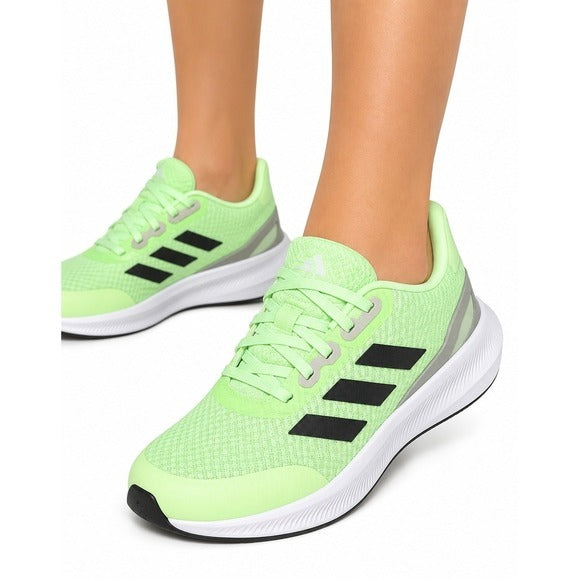 Big Kid Run Falcon 3.0 Sneakers by adidas Green Size 5.5 New With Tags