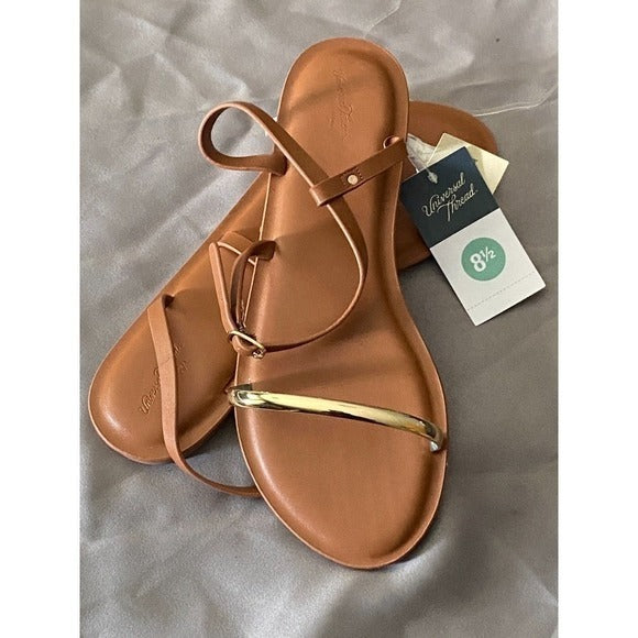 Women's‎ Universal Thread Mildred Sandals Tan Size 8 New in Box