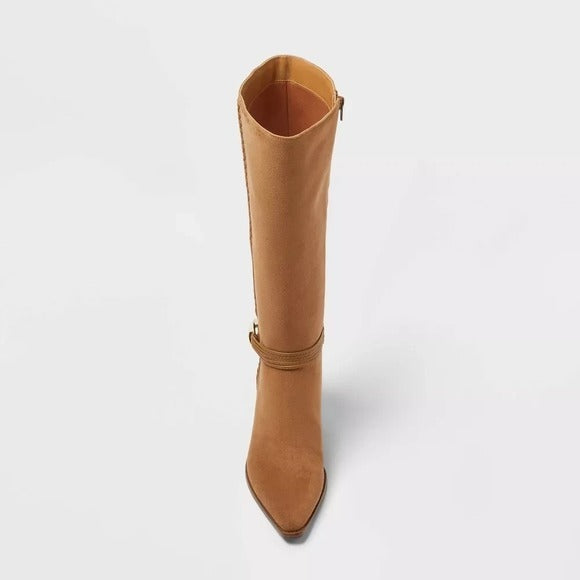 Women's Rio Whip Stitch Tall Boots – Universal Thread Tan 8.5