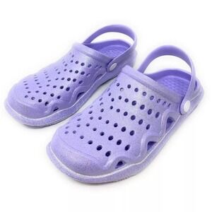Women's Clogs by Jeffrico Glitter Purple Size 11 New With Tags
