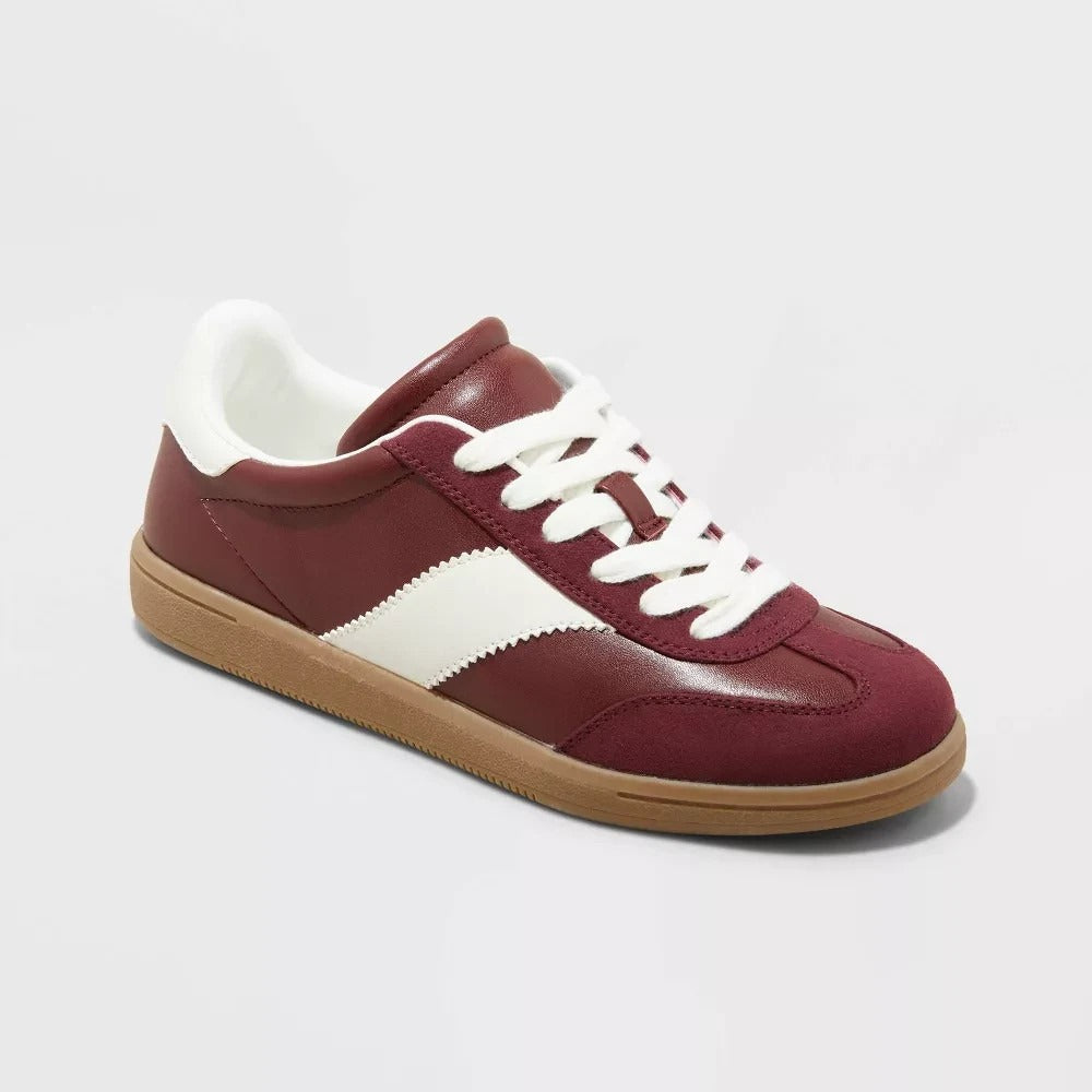 Women’s Spencer Fashion Sneakers – Universal Thread Burgundy 11